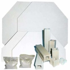 18H/18" Round Kiln Furniture Kit
