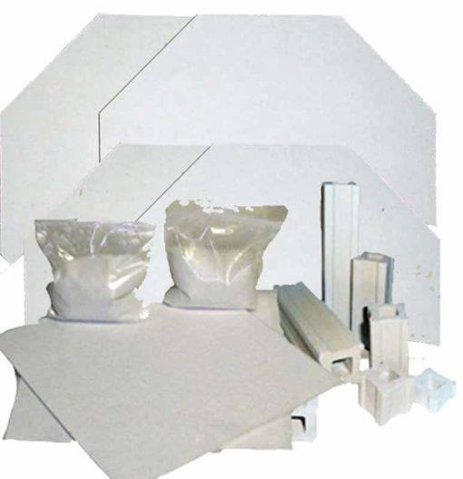 18” Octagon Glass Kilns Furniture Kit