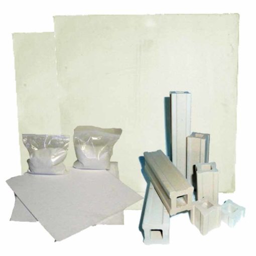 18” Square Glass Kilns Furniture Kit